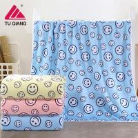 图强 珊瑚绒超强吸水浴巾 柔软加大加厚成人儿童男女速干洗澡浴巾