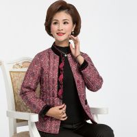 恒源祥女士羽绒服内胆2019秋冬保暖立领修身复古内搭短款妈妈上衣