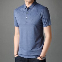 恒源祥夏季短袖T恤男士休闲翻领半袖polo衫中年新款男装T恤潮