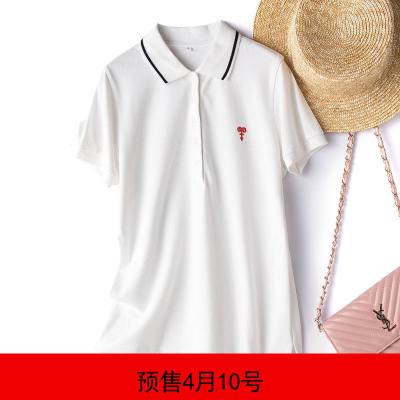 恒源祥网红T恤女ins超火短袖套头polo衫2020夏季新款棉质休闲上衣