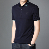 恒源祥男士短袖T恤 夏季新款商务休闲丝光棉弹力Polo衫简约