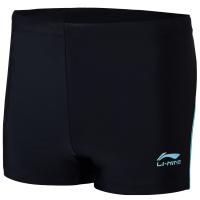李宁 LI-NING 泳裤男士专业抗氯平角速干不贴身温泉度假游泳裤 LSSN627