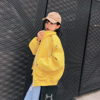 2018春秋韩版新款休闲港风学生原宿宽松外套嘻哈棒球服女潮