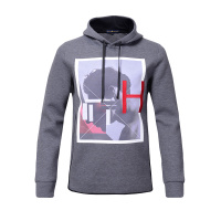 GA男装印花个性连帽卫衣男潮牌套头长袖上衣运动帽衫