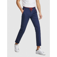 GA男裤2019新款春夏季宽松休闲裤男直筒百搭松紧腰运动裤长裤潮牌