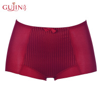 古今正品女士高弹力高腰收腹提臀无痕平角裤内裤1E280