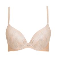 古今光面上薄下厚性感深V舒适透气聚拢美背文胸罩内衣女 0G823