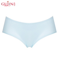 古今一片式中腰平角内裤女士红色 1G878