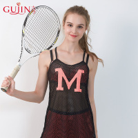 古今爱她 网眼运动式背心长款透气吊带女7HT723