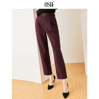 欧莎高腰直筒裤女宽松休闲裤2019新款薄款烟管裤子显瘦长裤职业装