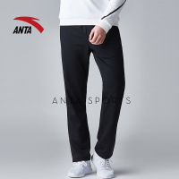 安踏运动裤男针织长裤2019春款舒适透气运动长裤男子棉质休闲裤15737744