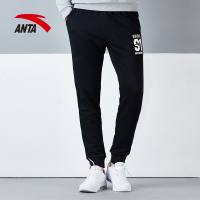 安踏运动裤男长裤男装2019新款春季收口小脚卫裤子健身休闲裤男裤95637744