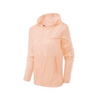 【商场同款】安踏外套女2019秋季新款薄款连帽休闲运动防晒服