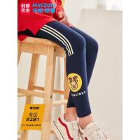 噺米妮哈鲁童装2018秋装新款裤子女童长裤儿童薄款打底裤ZY9192鋐