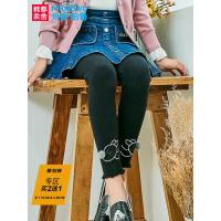 噺米妮哈鲁童装2018秋装新款裤子中大童薄款女童打底裤ZY9945鋐