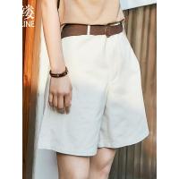 素缕夏装2018新款女装文艺宽松显瘦阔腿裤女高腰休闲裤RS8230喨