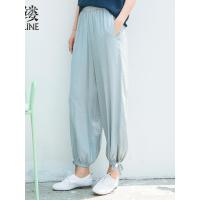 素缕夏装2018新款女装休闲裤薄款女显瘦宽松裤子灯笼裤女SC8229鶭