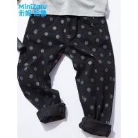 噺米妮哈鲁童装2018秋装新款男童韩版儿童长裤中大童裤子YJ8381樂