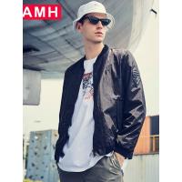 AMH男装2018秋装外套韩版潮流男青年休闲时尚夹克ONX7589恊