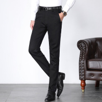 enk2018冬季新款【偏小一码】【立体版型 绅士修身】新款韩版时尚绅士风商务百搭微弹柔软厚款帅气显瘦修身直筒男士休闲裤