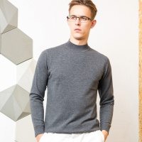 enk2018冬季新款 【合身保暖】新款毛衣帅气百搭合身保暖半高领男士羊毛衫