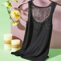 ENK 性感美背修身蕾丝女士吊带打底背心女