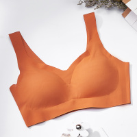 ENK内衣 薄款聚拢无钢圈胸罩无痕运动防震跑步背心女士运动文胸