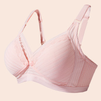 ENK四季款前开扣无钢圈聚拢防下垂全罩杯孕妇内衣胸罩哺乳文胸