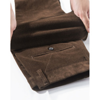 【自营】enk 灯芯绒休闲裤直筒裤子男保暖秋冬男裤子男士休闲裤