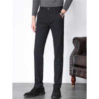 【自营】enk 休闲裤加厚磨毛仿毛呢加厚保暖磨毛款直筒男士休闲裤