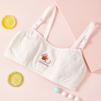 ENK2021年新款发育期纯棉里料防凸点少女童学生小背心内衣文胸罩