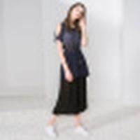 诗萌碎花上衣中长款2018夏季新款短袖收腰系带显瘦百搭甜美小衫女