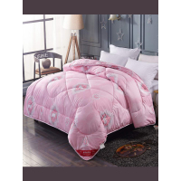 细工坊家纺羊毛被子保暖冬被加厚透气婚庆被芯双人被芯 羊毛被