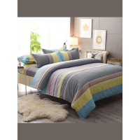 细工坊活性磨毛四件套加厚秋冬超柔被套植物羊绒4件套床上用品 快乐空间