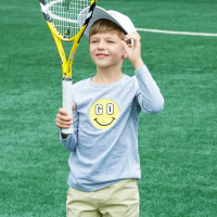 美特斯邦威男童长袖T恤2017新款中大童纯棉儿童