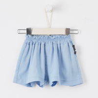 米喜迪mecity童装2018夏新款女婴儿休闲短裤宽松舒适宝宝裤子