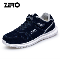 Zero零度健康鞋冬季保暖棉鞋子男女加棉加绒老人鞋爸爸妈妈鞋