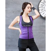 BA2 拉链式美体收腹 女款 排汗运动塑型衣马甲护腰