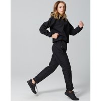 BA2女款运动健身 半胸拉链式爆汗发汗服套装