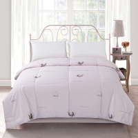 吉岳Giyou棉花被子 时尚全棉活性印花面料 精选新疆长绒棉填充 无网千层棉工艺可水洗加厚保暖 全棉面料全棉填充被子被芯