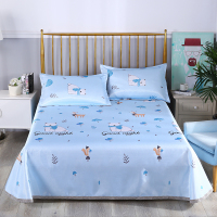 唛乐斯MALLAS床单式冰丝席三件套 光滑冰丝面料 数码印花工艺 细密绗缝 可水洗冰丝席