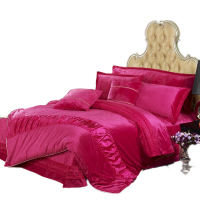 九氏Joesh韩版玫瑰绒保暖套件轻柔细腻透气保暖无静电不掉毛超柔玫瑰绒活性印染健康套件