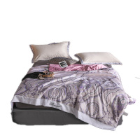 九氏Joesh水洗真丝印花夏被亲肤透气高精高密吸湿透气可水洗机洗数码印花健康夏被