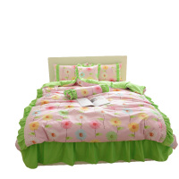唛乐斯MALLAS 斜纹纯棉一季花开系列 床品套装