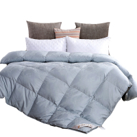 唛乐斯Mallas羽绒被 60支双层全棉提花90/95白鸭绒白鹅绒保暖冬被订做