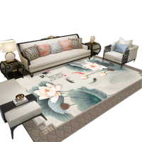 九氏Joesh地毯地垫 新款中式风格大地垫地毯 水晶绒高密度压缩纤维防滑设计客厅垫茶几垫卧室垫厨房垫飘窗垫 可定做尺寸