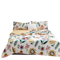 九氏(JOESH)全棉ins风夏被四件套空调被纯棉全棉夏凉被三件套单人双人夏被