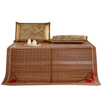 唛乐斯Mallas藤席凉席1.8m床双人夏季1.5米加厚软席冬夏两用竹青席子