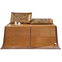 唛乐斯Mallas天然竹片双面竹席可折叠凉席夏季单双人宿舍头层竹席藤席蔺草席子