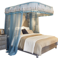 九氏Joesh蚊帐 朦胧感浪漫设计立体花瓣导轨式防蚊帐